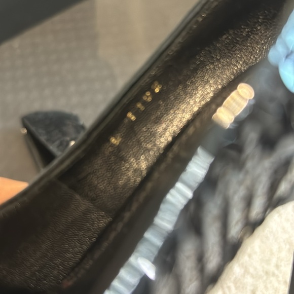 Louis Vuitton black sequin heels - Picture 6 of 11